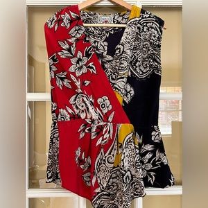 Baraschi Anthropologie Multicolor Blouse